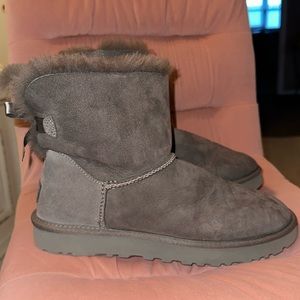 Grey Mini Bailey Boot Uggs